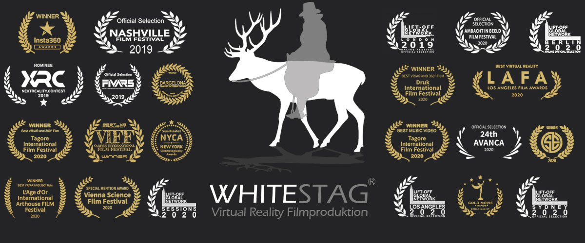 Internationale Film Awards von WHITESTAG Virtual Reality Filmproduktion